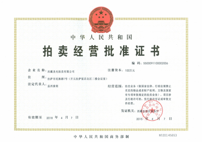 西藏圣光拍卖